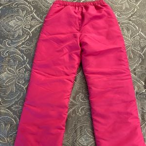 Children’s Place Girls Size 14 Snow/Ski Pants. Bright Pink. Excellent Condition!